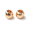 Rack Plating Brass Beads KK-E070-01A-G-2
