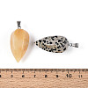 Natural & Synthetic Mixed Stone Pendants G-N349-14P-3