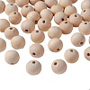 Natural Unfinished Wood Beads WOOD-S651-20mm-LF-1