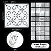 PET Embroidery Template DIY-WH0591-605-2