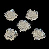 Transparent Resin Cabochons RESI-E049-01-1