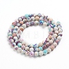 Natural Imperial Jasper Beads Strands G-E358-4m-01-2