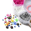 Glass Seed Beads & Acrylic Beads DIY Jewelry Sets DIY-YW0005-92-3