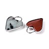 Natural & Synthetic Mixed Stone Faceted Pendants G-Q601-03P-2