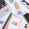 50Pcs Hawaii PVC Self Adhesive Stickers Set STIC-C003-04-9