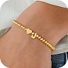 Alloy Beads Stretch Bracelets for Women FS-WG09F24-06-1