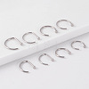 G23 Titanium C Shaped Clip on Nose Rings WGA60F5-02-2