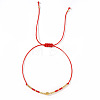 Glass Seed Bead Braided Bracelets for Women AW0420-2-1