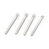 Tarnish Resistant 304 Stainless Steel Pendants STAS-Z034-17C-P-1