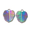 Ion Plating(IP) 304 Stainless Steel Pendants STAS-A070-11MC-1