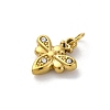304 Stainless Steel Rhinestone Pendants STAS-E550-32G-2