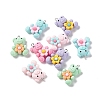 Opaque Resin Pendants RESI-G046-03P-1