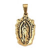 Religion 304 Stainless Steel Pendants STAS-H264-13F-AG-1