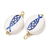 Handmade Porcelain Pendants PR-CBA8966-12G-3