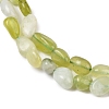 Natural Xiuyan Jade Beads Strands G-A284-A04-02-4