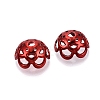 UV Plated ABS Bead Caps OACR-D316-04B-06-2