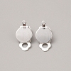 Iron Clip-on Earring Finding FIND-WH0152-540S-1