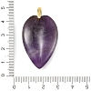 Natural Amethyst Pendants G-G470-02G-06-3