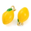Alloy Enamel Pendants X-PALLOY-S032-01A-028-2