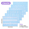 6 Sheets Luminous Paper Tattoo Stickers STIC-TAC0001-007A-4
