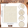 Cotton Mesh Drawstring Bags ABAG-WH0063-133B-2