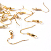 Brass Earring Hooks EC135Y-NFG-2