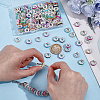 160Pcs 8 Colors Brass European Beads KK-PH0015-46-3