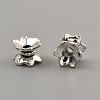Tibetan Style Alloy Bead Caps FIND-WH0291-09C-AS-2