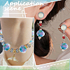 1 Starnd Handmade Gold Sand Lampwork Beads Strands LAMP-PA0001-76A-5