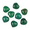 Natural Green Onyx Agate Cabochons G-G350-05-1