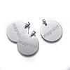 Stainless Steel Pendants STAS-E456-01P-AAA-2