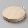 Wood Pendant Cabochon Settings FIND-TAC0037-06D-2