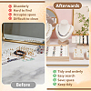 6Pcs 4 Styles VelvetJewelry Display Stand Sets NDIS-DR0001-03-4