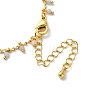 Brass Cable Chain Necklace Making KK-K337-12G-03-3