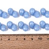 Imitation Jade Glass Beads Strands GLAA-Q116-01A-E02-4