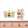 Alloy Enamel Pendants ENAM-T022-58-3