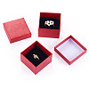 Shell Textured Paper Jewelry Ring Storage Gift Boxes CON-TAC0014-15C-4