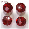 Imitation Austrian Crystal Beads SWAR-F021-8mm-208-1