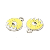 Alloy Enamel Pendants X-ENAM-J650-08P-3