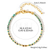 Bohemian Style Natural African Turquoise(Jasper) Round Beaded Bracelets for Women CA1141-1-3