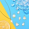 40Pcs 4 Styles Alloy Enamel Pendants ENAM-CJ0003-18-6