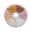 Glass Pearl Bead Sets HY-JP0003-02-4