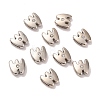 Letter Slider Beads for Watch Band Bracelet Making ALRI-O012-W-NR-1