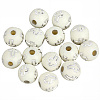 800Pcs Plating Acrylic Beads PACR-PA0001-24-1