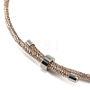 Adjustable Round Polyester Braided Cord Bracelet Making FIND-G117-01P-02-2