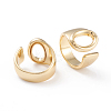 Brass Cuff Rings RJEW-L097-06O-2
