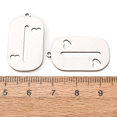 201 Stainless Steel Pendants SA-CBA49C1-03P-1