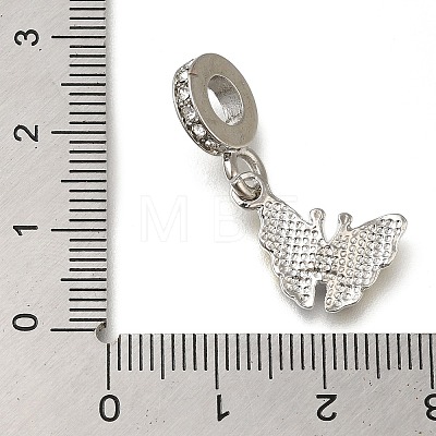 Rack Plating Alloy Enamel European Dangle Charms PALLOY-A009-15P-01-1