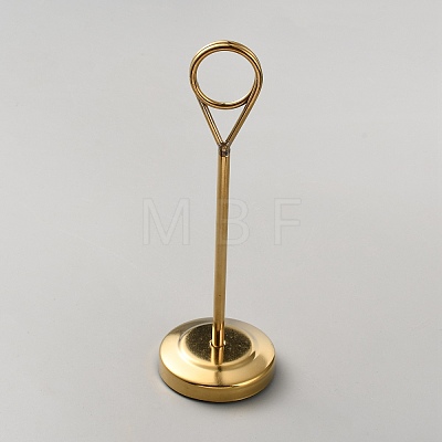 Iron Card Holder AJEW-WH0455-346-1