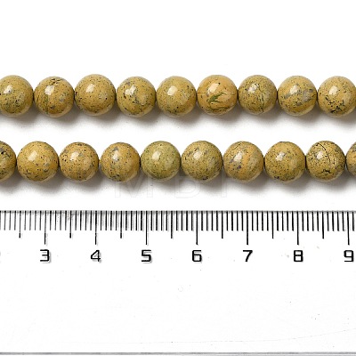 Natural Verdite Stone Beads Strands G-P515-A02-01-1